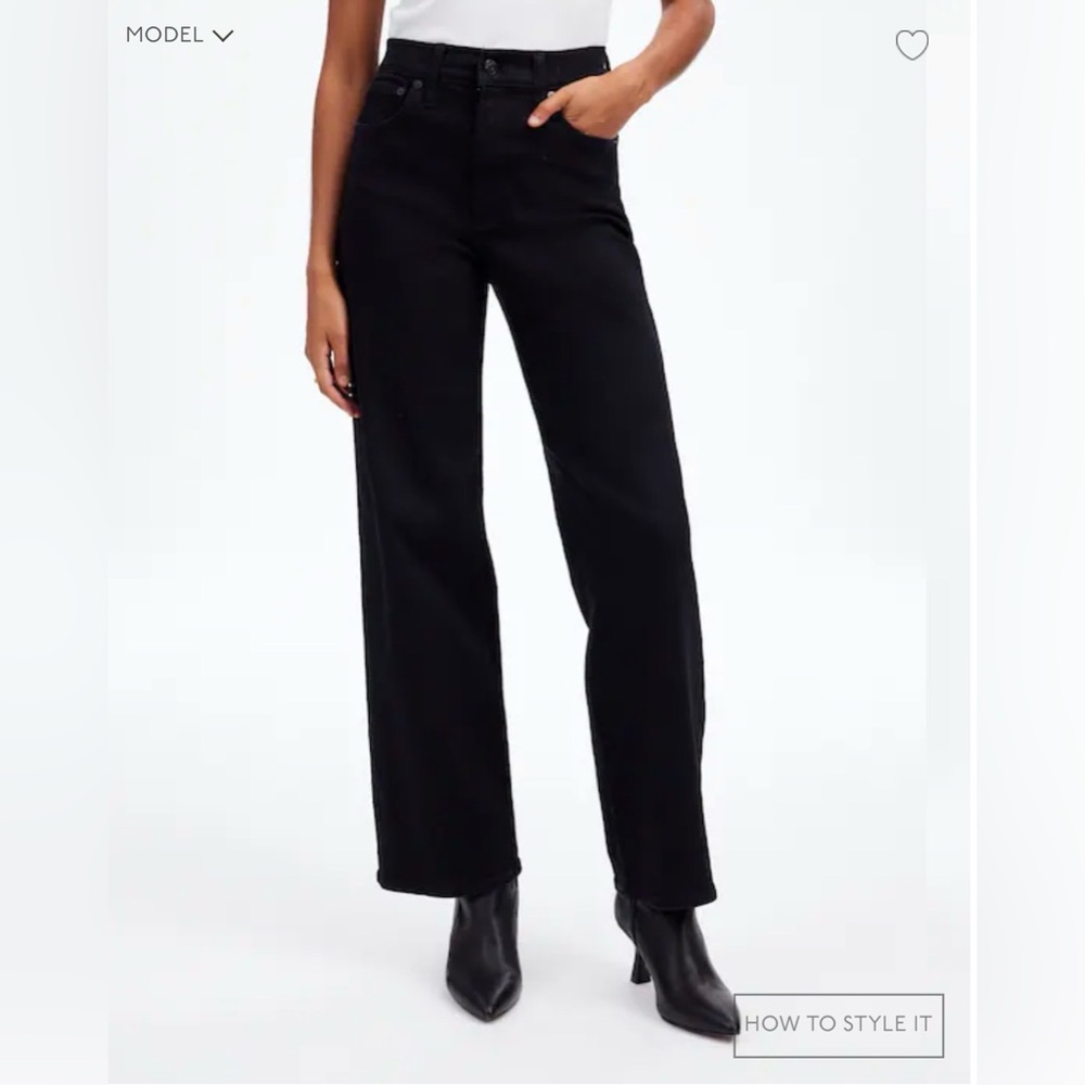 Madewell Perfect Vintage Wide Leg Jean